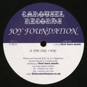 Joy Foundation – The One I Was / Till Your Soul Feels Free