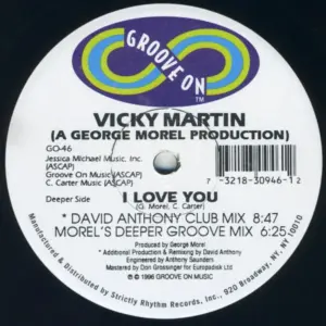 Vicky Martin – I Love You