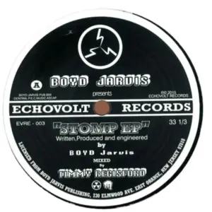 Boyd Jarvis – Stomp EP