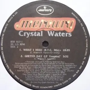 Crystal Waters – What I Need