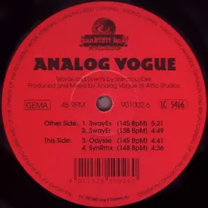 Analog Vogue – SwayEx