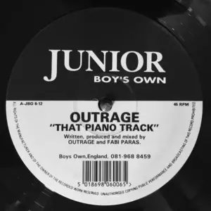 Outrage – That Piano Track / Drives Me Crazy
