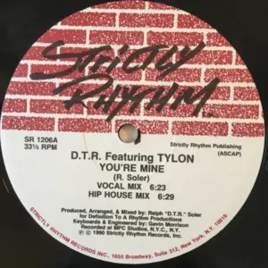 DTR Featuring Tylon Washington – You're Mine