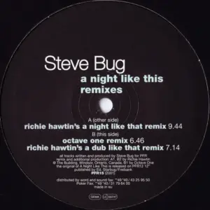 Steve Bug – A Night Like This (Remixes)