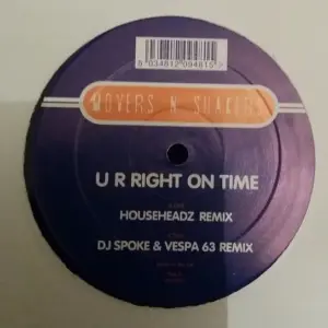 Movers N Shakers – U R Right On Time