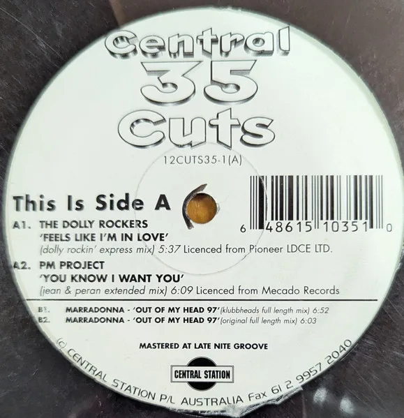 PM Project / Dolly Rockers, The / Marradonna – Central Cuts 35
