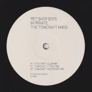 Pet Shop Boys – In Private (The Tomcraft Mixes)