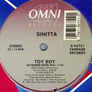 Sinitta – Toy Boy