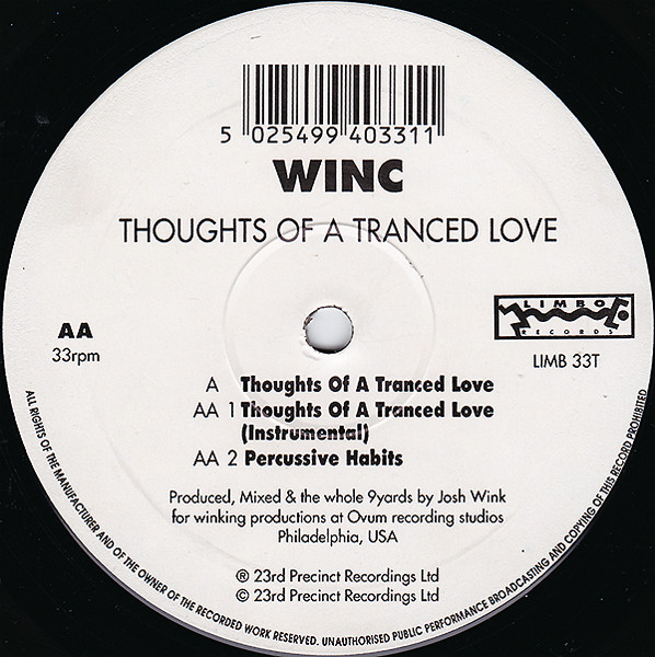 Josh Wink – Thoughts Of A Tranced Love