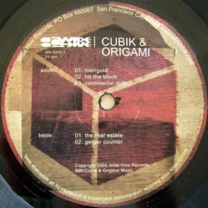 Cubik & Origami – EP 1