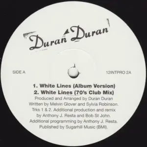 Duran Duran – White Lines