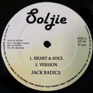 Jack Radics / Black Coolie – Heart & Soul / Woman Nuh Trust No Man