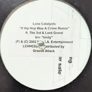 Lone Catalysts – If Hip Hop Was A Crime (Remix)