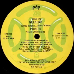 Phreek – Weekend / Have A Good Day