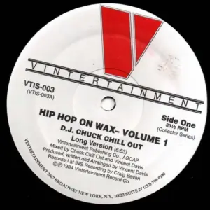 Chuck Chillout – Hip Hop On Wax-Volume 1
