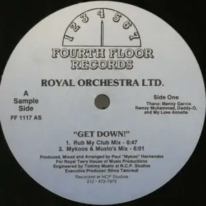 Royal Orchestra Ltd. – Get Down!