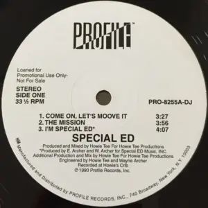 Special Ed – Come On, Let's Moove It
