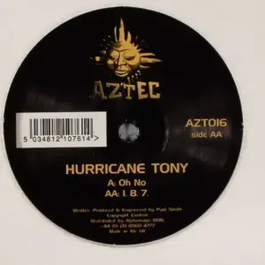 Hurricane Tony – Oh No / 1.8.7.