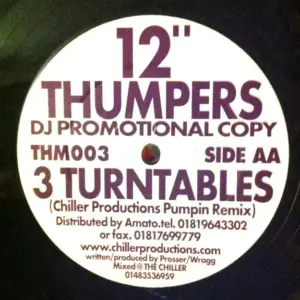 12 Inch Thumpers – 3 Turntables