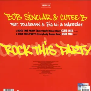 Bob Sinclar / Cutee B – Rock This Party