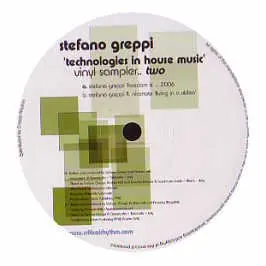 Stefano Greppi – Technologies In House Music - Vinyl Sampler Two