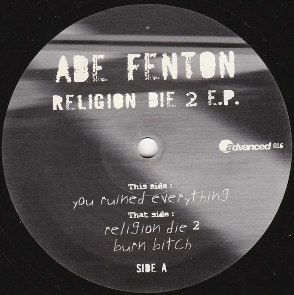 Ade Fenton – Religion Die 2 E.P.