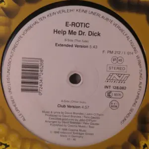E-Rotic – Help Me Dr. Dick