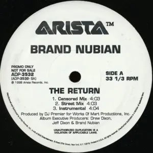 Brand Nubian – The Return / Brand Nubian