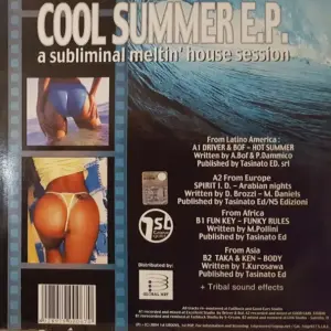 Various – Cool Summer E.P. - A Subliminal Meltin' House Session