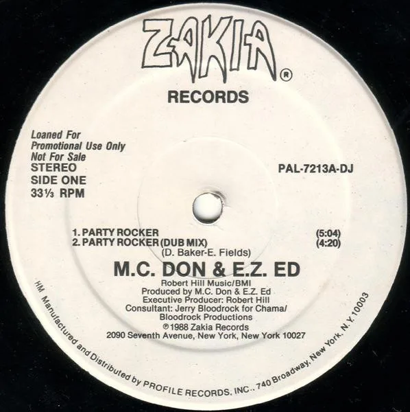 MC Don & EZ Ed – Party Rocker / Beware Of The Beat