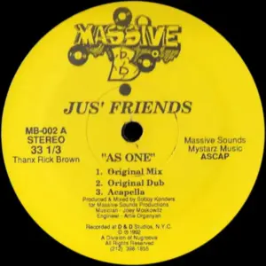 Jus' Friends – As One