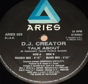 DJ Creator (2) – Talk About