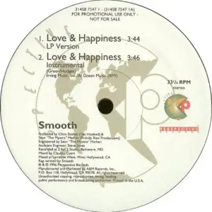 Smooth (4) – Love & Happiness
