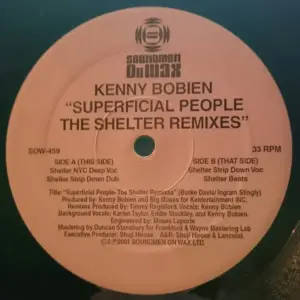Kenny Bobien – Superficial People (The Shelter Remixes)