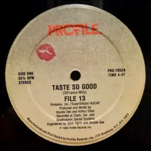 File 13 – Taste So Good
