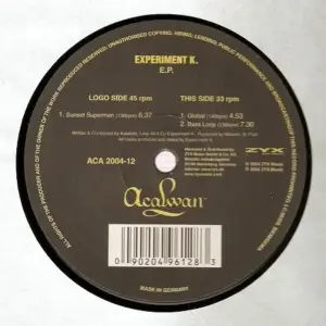 Experiment K – E.P.