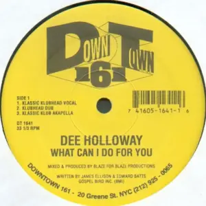 Dee Holloway – What Can I Do For You
