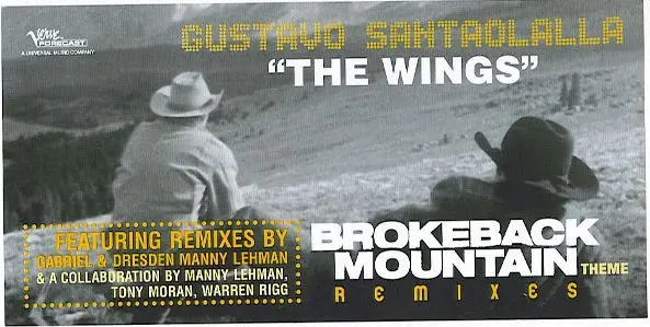 Gustavo Santaolalla – The Wings (Brokeback Mountain Theme) (Remixes)