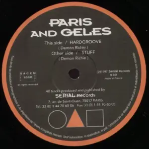 Paris Angeles – Hardgroove / Stuff