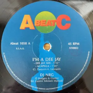 DJ NRG – I'm A Dee Jay