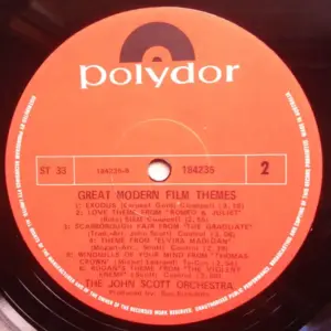 Johnny Scott And His Orchestra – Great Modern Film Themes