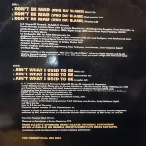 B.B. Jay – Don't Be Mad (Who Da' Blame)