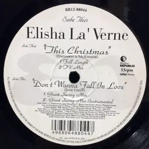 Elisha La'Verne – Don't Wanna Fall In Love / This Christmas