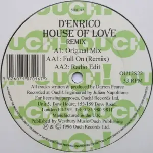 D'Enrico – House Of Love (Remix)
