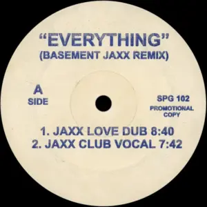 INXS / Indo – Everything (Basement Jaxx Remix) / R U Sleeping