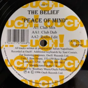 Belief, The – Peace Of Mind