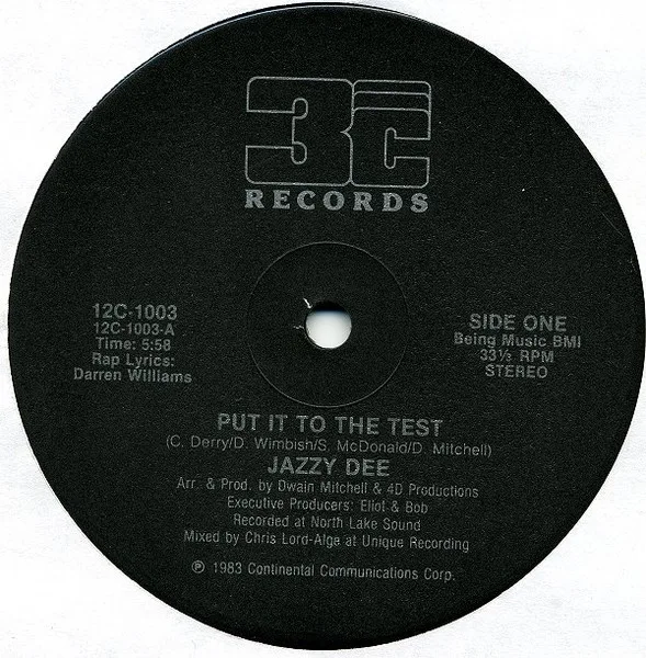 Jazzy Dee – Put It To The Test