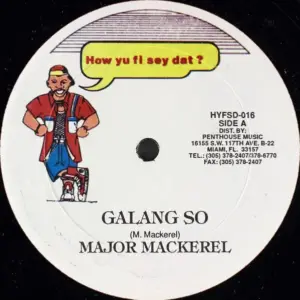 Major Mackerel – Galang So