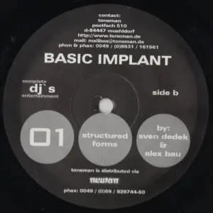 Basic Implant – Structured Forms