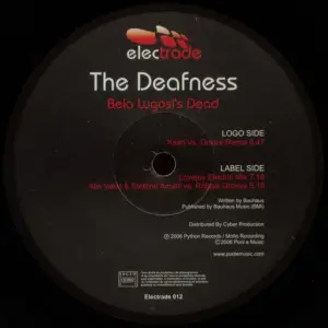 Deafness, The – Bela Lugosi's Dead
